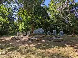 Guajataka Scout Reservation campfire area