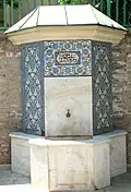 The sebil (fountain for ablutions and drinking)