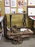 Tools used by Rusconi to carve his masterpiece, now in Gundagai Historical Museum
