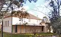 St Mark's Anglican Church in Cork St, formerly Gundaroo Court House, built in 1875