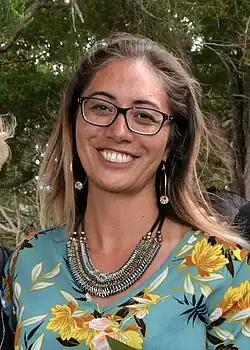 Hūhana Lyndon at Waitangi.jpg