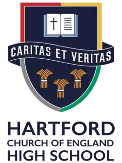 Image showing Hartford Church of England High School logo.