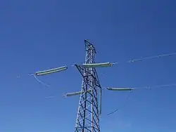 Pylon of the HVDC Italy–Corsica–Sardinia