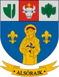 Coat of arms of Alsórajk