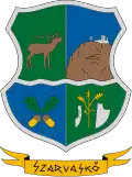 Coat of arms of Szarvaskő