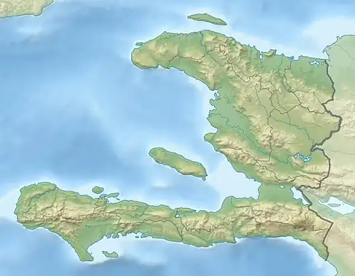 Pointe-à-Raquette is located in Haiti