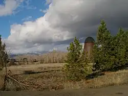 Wigwam burner in Halfway, Oregon