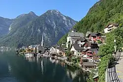 Image 47Hallstatt is known for its production of salt, dating back to prehistoric times. (from Alps)