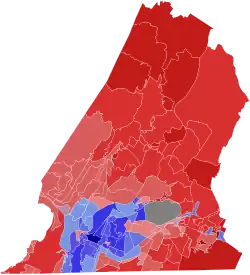 Final results by county