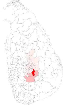 Location of Hanguranketha