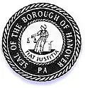 Official seal of Hanover, Pennsylvania