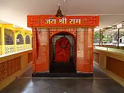 View of small Hanuman Temple at Tungareshwar Temple.