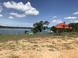 Sitting areas in Harangi Elephant Camp & Tree Park