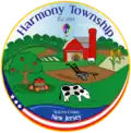 Official seal of Harmony Township, New Jersey