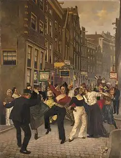 Johan Coenraad Braakensiek (1926): Hartjesdag, Amsterdam Museum.