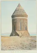 The tower of the medieval Muslim cemetery of Ulu Kümbet.