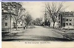 Main Street in Hazardville, circa 1906