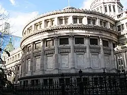 Rear part of the National Congress, Buenos Aires, Argentina.