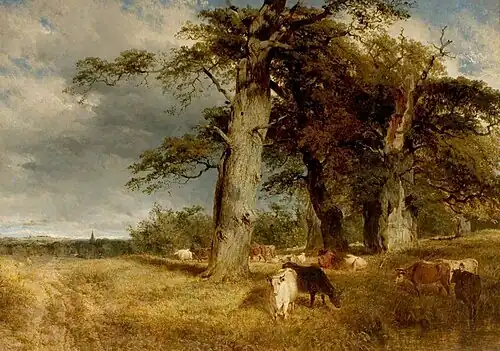 Landscape in the Dukeries, Nottinghamshire, 1850