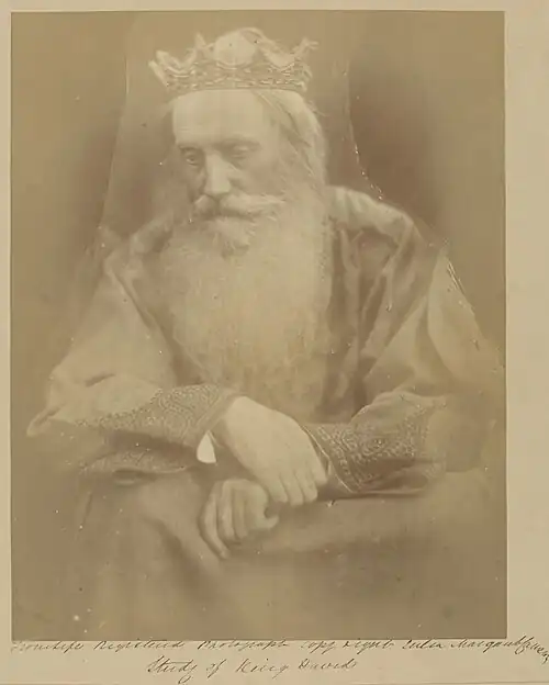 Sir Henry Taylor as King David, 1866