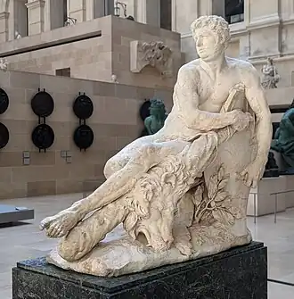 The Hercules of Gaul, originally made for Fouquet, Paris, Louvre (1661)