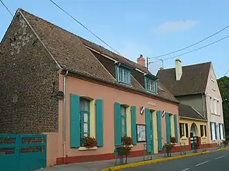 The town hall of Hesdigneul-lès-Boulogne