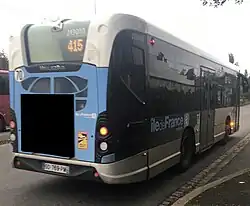 A Heuliez GX 137 on route 415.