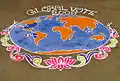 Rangoli of Global Events