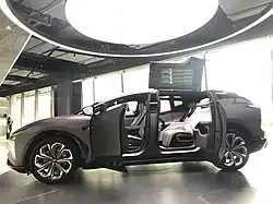 HiPhi X Founders Edition door open