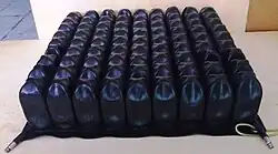 High profile segmented air cushion