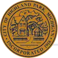 Official seal of Highland Park, Michigan