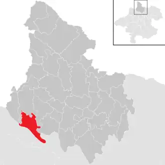Location in the district