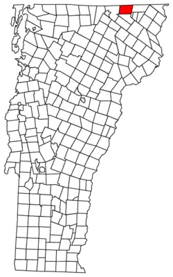 Located in Orleans County, Vermont