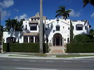 The Joseph Wesley Young House in Hollywood, Florida.