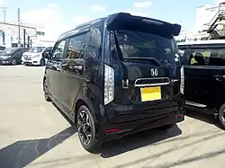 Honda N-WGN Custom rear view