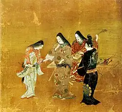 Honda Heihachiro with Senhime (17th century) right panel