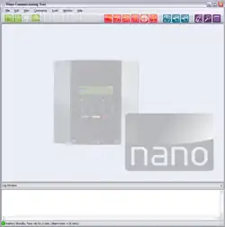The Nano Commissioning Tool for use on Gent Nano control panels.