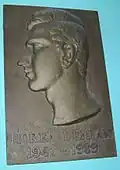 Demian memorial plaque, Sala Sporturilor "Horia Demian", Cluj-Napoca