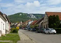 A street in Horní Věstonice