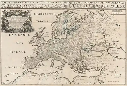 Map of Europe (1642)
