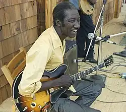 Hound Dog Taylor at the 1970 Ann Arbor Blues Festival