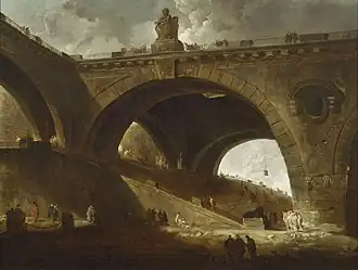 The Old Bridge (1760), 76.2 x 100.3&nbsp;cm., Yale University Art Gallery