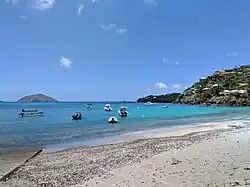 Hull Bay, as seen from the boat launch