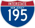 Interstate 195 marker