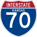 Interstate 70 marker