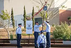 Air Defense Command change of command ceremony at Palmachim, April 2021