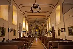 Church interior in 2013