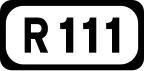 R111 road shield}}