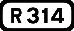 R314 road shield}}