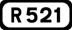 R521 road shield}}
